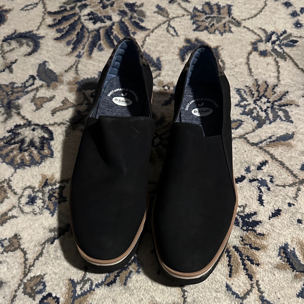 Black Slip-On women’s  Shoes